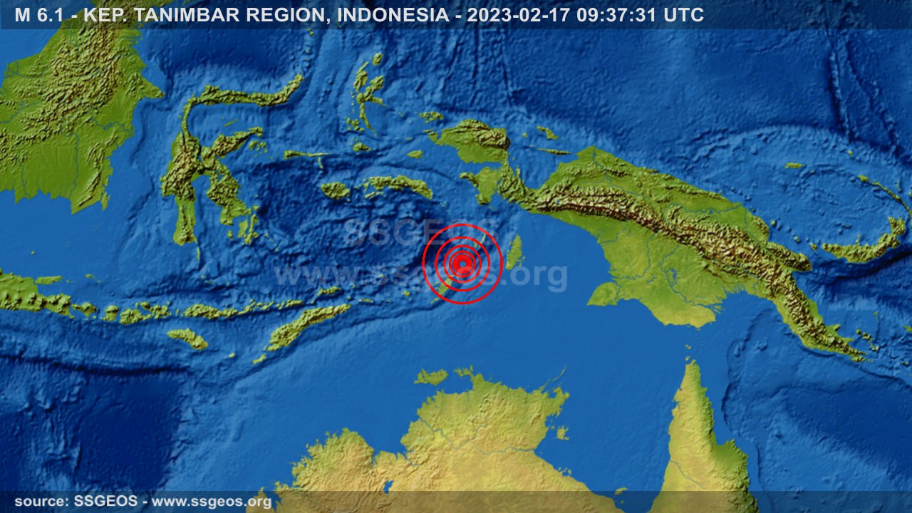 earthquake map